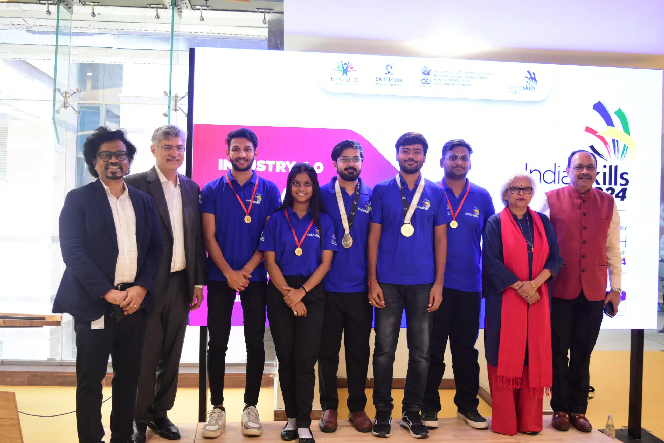 NAMTECH Students Bag Medals at IndiaSkills Competition